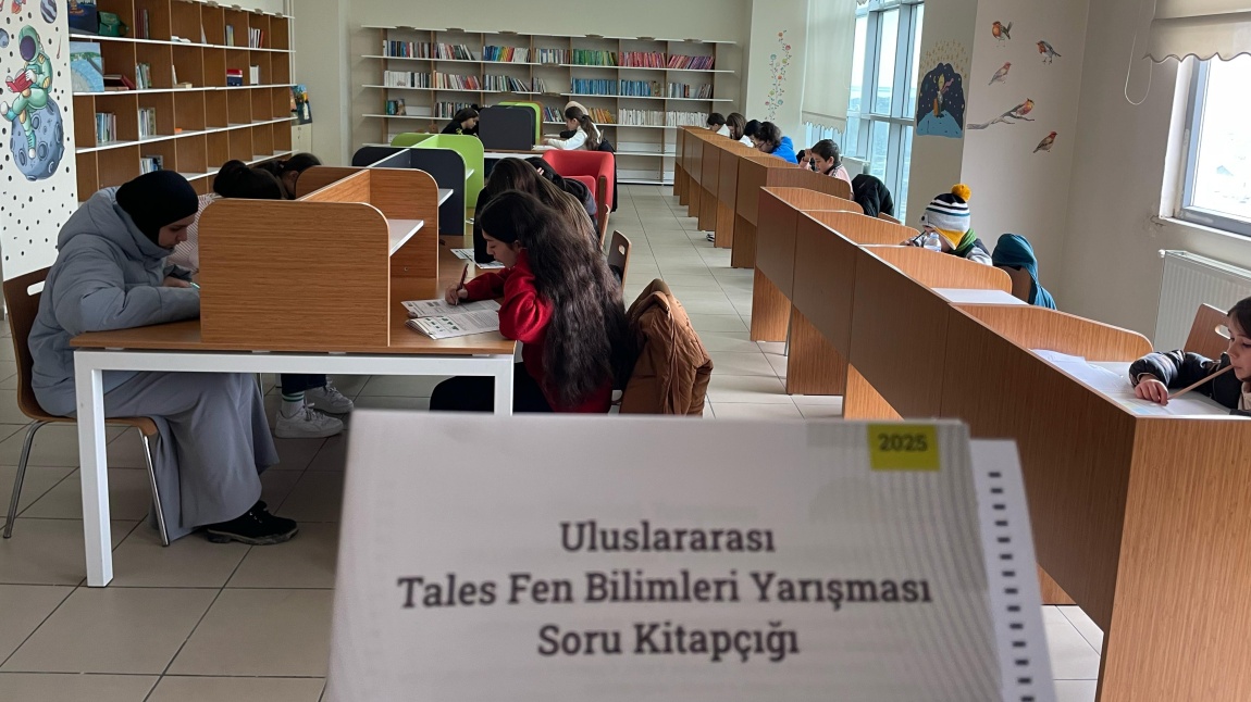 ULUSLARARASI TALES FEN BİLİMLERİ VE MATEMATİK YARIŞMALARI OKULUMUZDA.